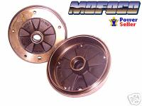 VW BEETLE BUG FRONT BRAKE DRUMS NEW 1966-67 BRAZIL 131-405-615A