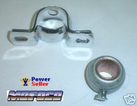 EMPI 3180 CHROME STEERING SHAFT SUPPORT W/ BUSHING VW