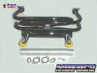 EMPI 3417 Vw Bug Engine Exhaust Header Muffler 2 Tip 
