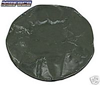 EMPI 4222 VW BUS TYPE 2 SPARE TIRE WHEEL COVER BLACK