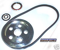 EMPI 8693 VW BUG SAND SEAL CRANKSHAFT POWER PULLEY BELT KIT 