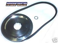 EMPI 8778 VW BUG ENGINE CRANKSHAFT POWER PULLEY BELT KIT 