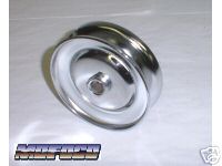 EMPI 9191 CHROME 12V ALTERNATOR GENERATOR PULLEY VW BUG