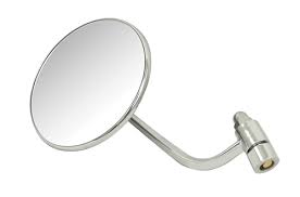 98-2013 Stock Style Mirror, Type 1, thru 67, Round, Left, Each