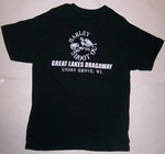 Black Harley Shootout T-Shirt with Guns