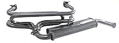 EMPI 3647 Vw Bug Engine Single Quiet Exhaust Muffler