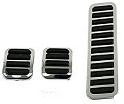 EMPI 4551 VW Bug Brake, Clutch & Accelerator Pedal Assembly Covers, 3-Piece Set