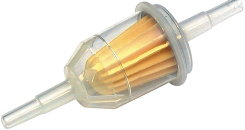 UNIVERSAL FUEL FILTER FITS 6 & 8MM FUEL HOSE