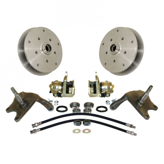 EMPI VW Drop Spindle Front 5x205 Wide 5 Disc Brake Conversion Kit, Beetle & Ghia 69-
