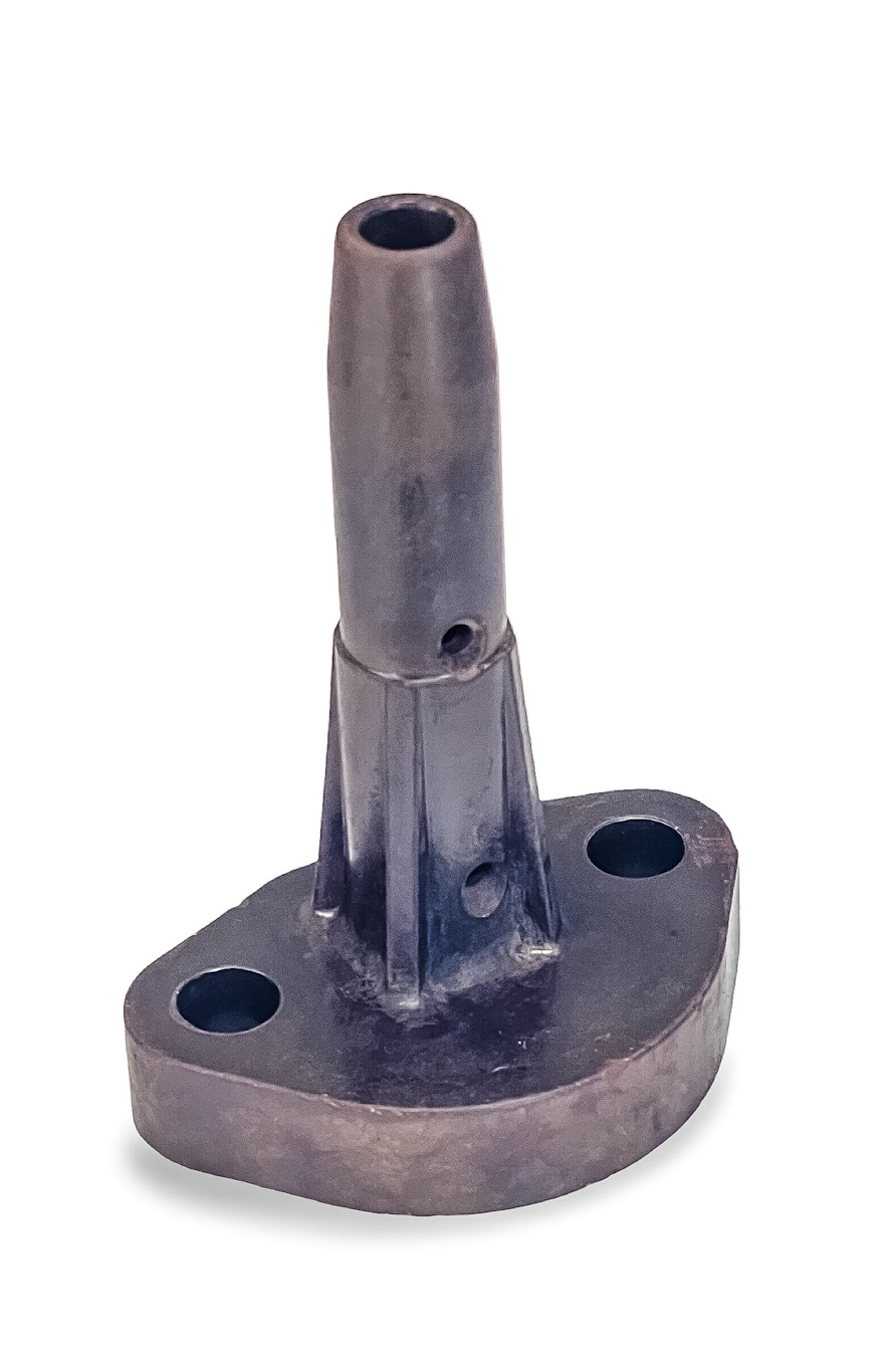 113127303 - USED GOOD GENUINE OEM GERMAN VW VOLKSWAGEN FUEL PUMP SPACER / STAND / FLANGE FOR 1960-74 VW TYPE 1 BEETLE, SUPER BEETLE, KARMANN GHIA, TYPE 2 BUS, TYPE 3, THING