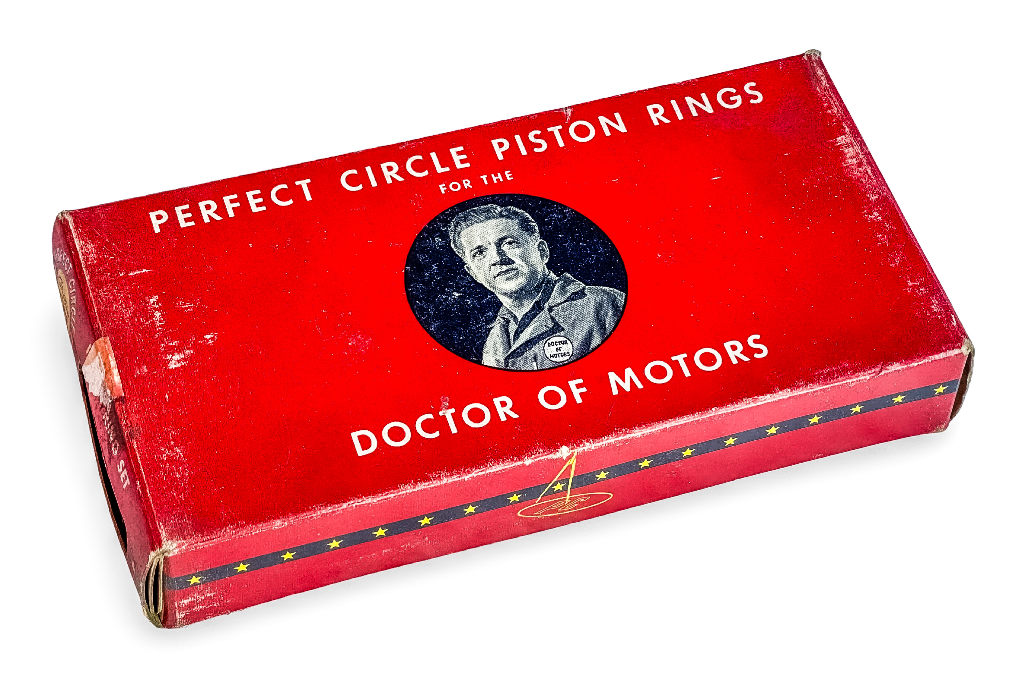 NEW NOS IN BOX VINTAGE PERFECT CIRCLE 82.5mm STD PISTON RING SET - PORSCHE 356 1600 & 1600 SUPER 70809 STD