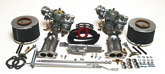 EMPI 44MM DUAL BROSOL / SOLEX CARBURETOR KIT W/ ELECTRIC CHOKES