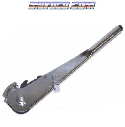 EMPI 4549 VW BUG GHIA CHROME EMERGENCY BRAKE HANDLE COMPLETE 113-798-305CR