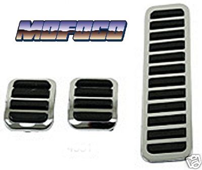EMPI 4551 VW BUG GAS CLUTCH BRAKE PEDAL ASSEMBLY COVERS