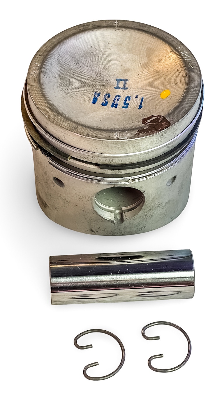 NOS GENUINE METAL LEVE BRAZIL DISH TOP 76.49mm STD PISTON FOR AUDI VW GOLF JETTA PASSAT SANTANA TRANSPORTER 1600cc NA & TURBO DIESEL ENGINES