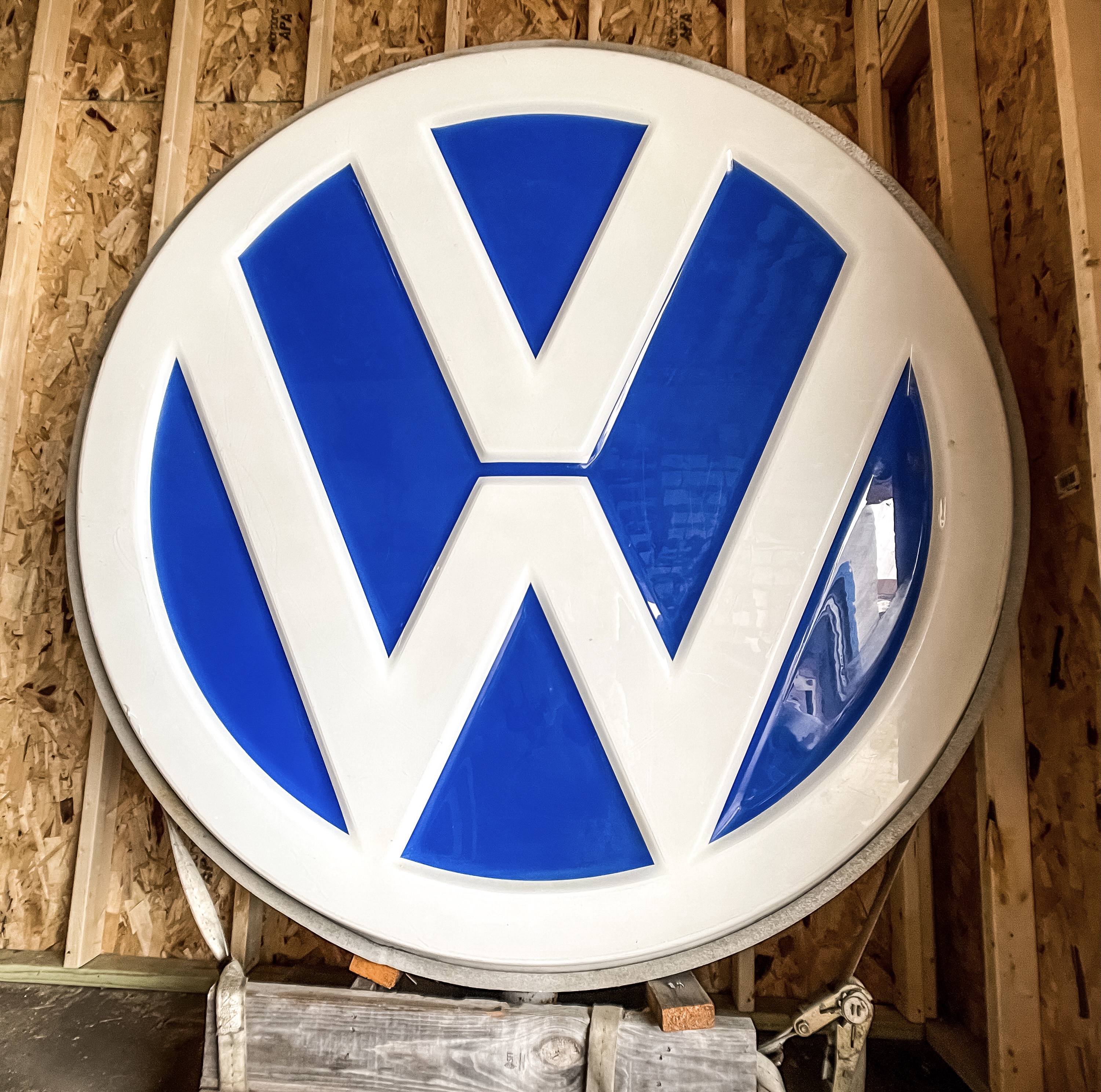 AUTHENTIC VOLKSWAGEN INTERIOR EXTERIOR DEALERSHIP SIGN