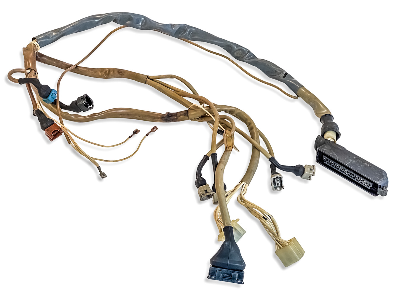 PRE OWNED OEM GERMAN VOLKSWAGEN ABS ECU DIAGNOSTIC WIRING HARNESS LOOM - 1974-84 VW GOLF JETTA MK2 CORRADO 2.0 9A 022906239
