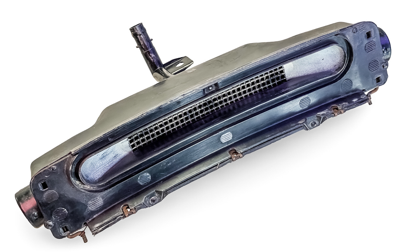 113819515A - USED GOOD GENUINE OEM GERMAN VOLKSWAGEN FRESH AIR BONNET VENTILATION BOX CONTROL W/ ELBOW FOR 1968+ AIRCOOLED VW TYPE 1 BEETLE