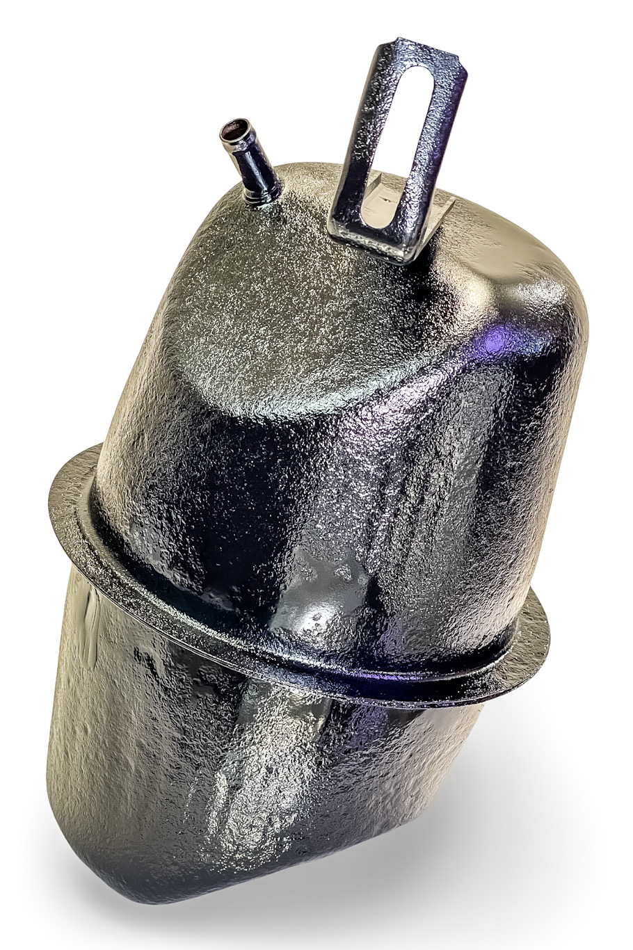 PRE OWNED GENUINE OEM GERMAN VW VOLKSWAGEN AUTOSTICK VACUUM STORAGE TANK / CAN 1968 & UP BEETLE / SUPER / GHIA 