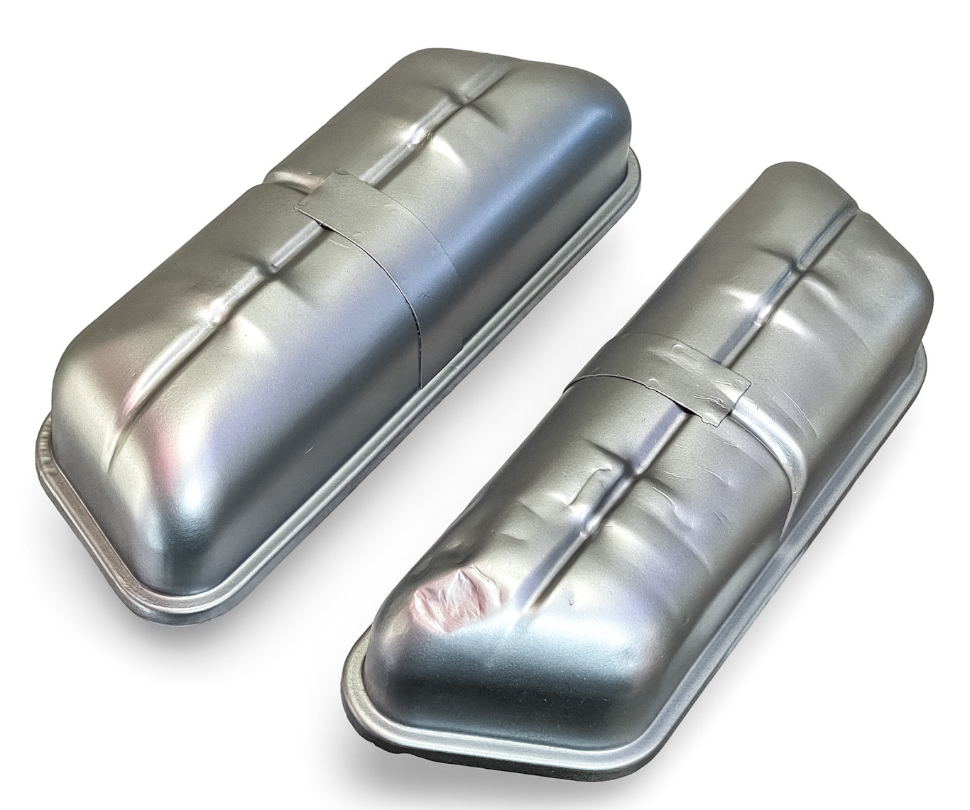 PRE OWNED GOOD GENUINE OEM STANDARD VALVE COVERS (1 SET) FOR 1950-65 PORSCHE 356