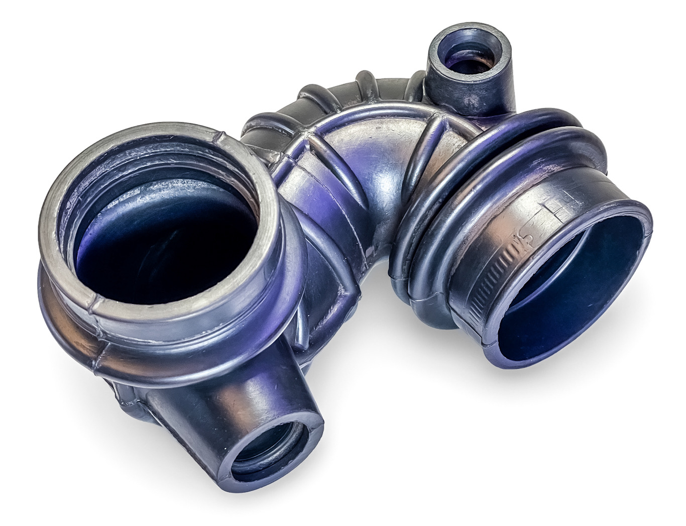 043129617A - USED EXCELLENT CONDITION GENUINE OEM GERMAN VW VOLKSWAGEN AIR FLOW METER INTAKE BOOT FOR 1975-79 AIRCOOLED FUEL INJECTED TYPE 1 BEETLE (1980 MEXICO)