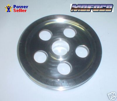 Empi 9114 Aluminum Degree Crankshaft Pulley Vw Bug Ghia