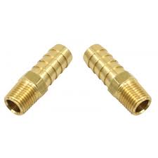 EMPI 9215  1/4" Male NPT w/ 1/2" Hose Barb, Pack of 2