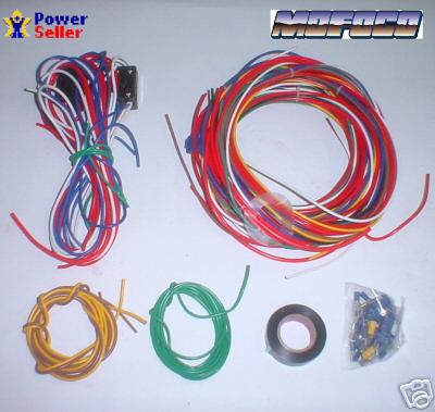 EMPI 9466 Vw Bug Buggy Universal Wire Harness- Fuse Box