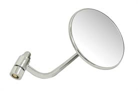 98-2014 Stock Style Mirror, Type 1, thru 67, Round, Right, Each