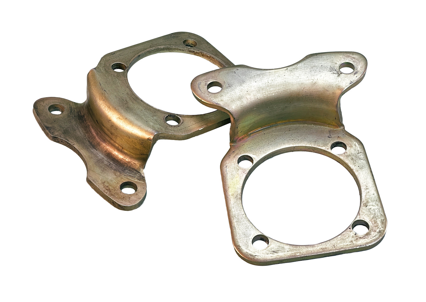 VW TYPE 1 BEETLE / SANDRAIL REAR DISC BRAKE BRACKETS LEFT & RIGHT - # 6129-B (EMPI # 22-2848-B)