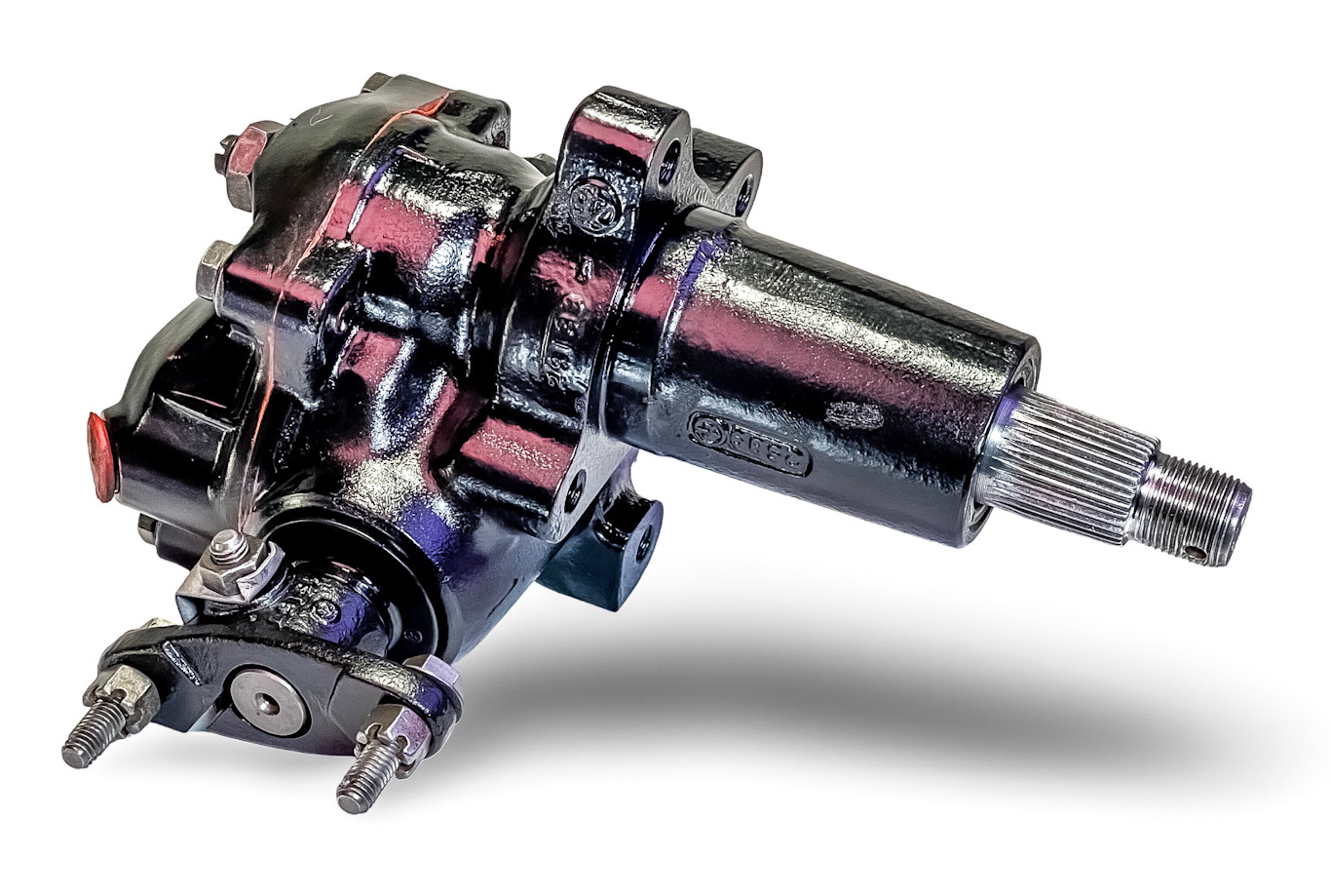 211415105F / 211415049 - MOFOCO REBUILT GENUINE OEM GERMAN VOLKSWAGEN ZF STEERING GEAR BOX - 1967-72 VW TYPE 2 BUS 