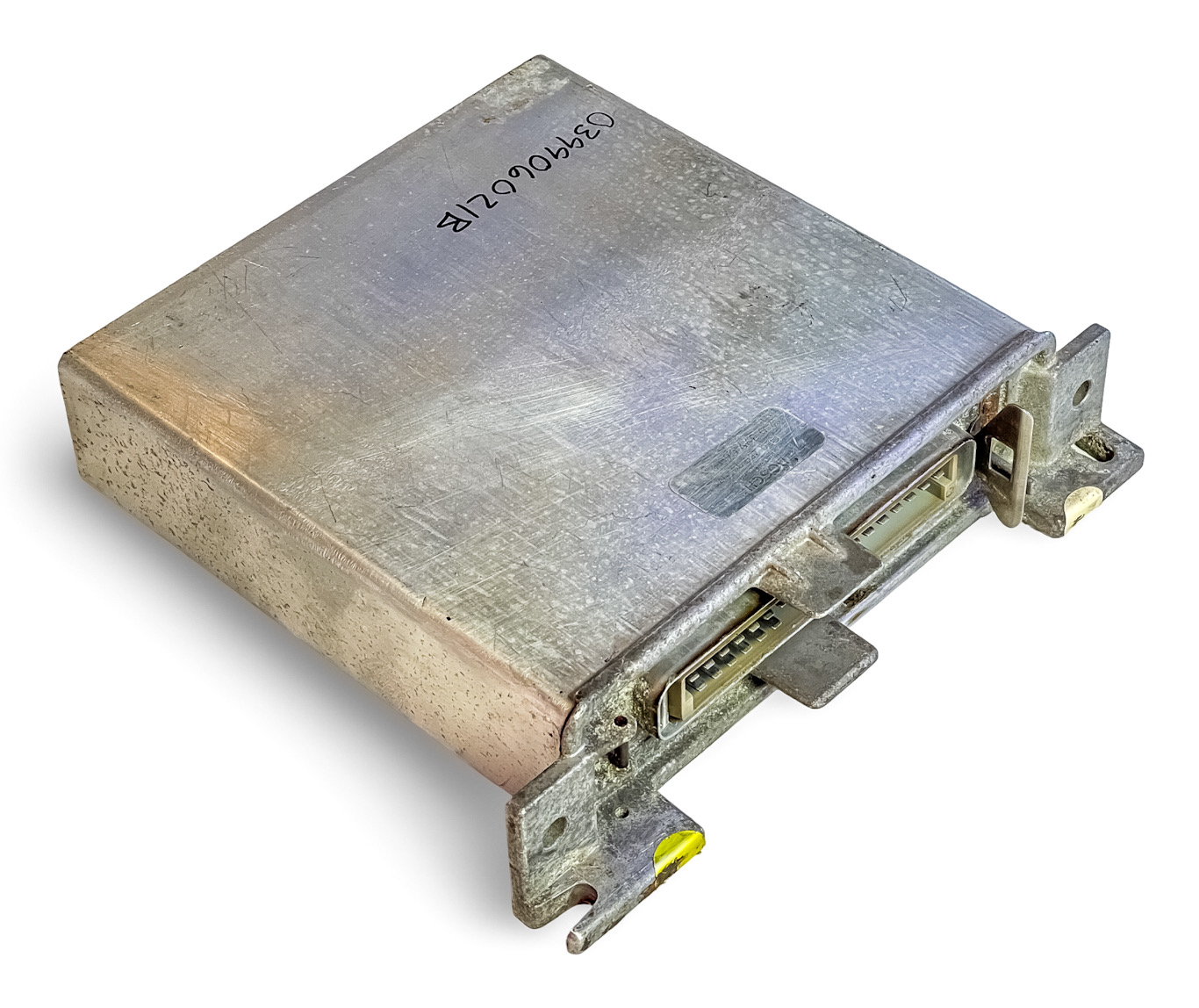 PRE OWNED GENUINE OEM GERMANY VW / AUDI BOSCH PLUG & PLAY LAMBDA ECU ECC ECM PCM BCM FUEL INJECTION ENGINE CONTROL COMPUTER MODULE BRAIN BOX  |  1980-82 AIRCOOLED VW VOLKSWAGEN VANAGON T3 M/T 0280000178 039906021B