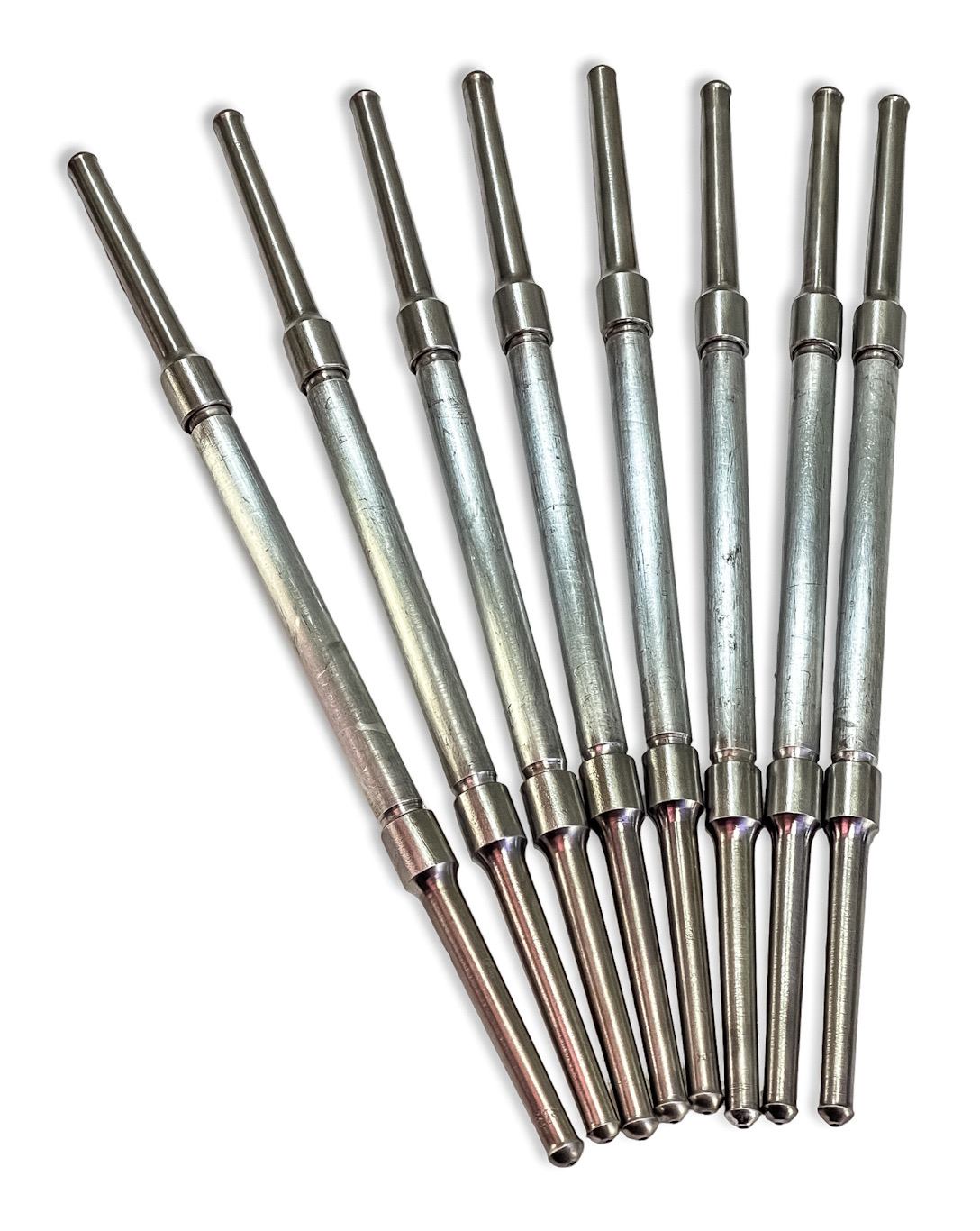 PRE OWNED GREAT CONDITION GENUINE OEM LONG TIP PUSH RODS FOR PORSCHE 356 & 912