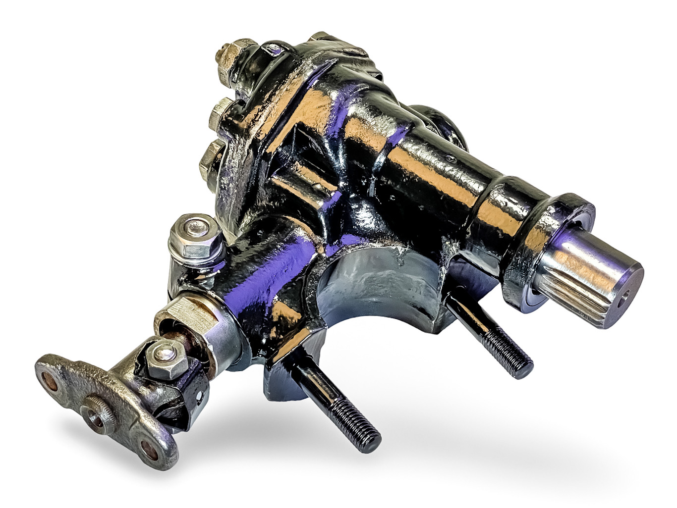 111415111 - MOFOCO FULLY REBUILT GENUINE OEM GERMAN VOLKSWAGEN STEERING GEAR BOX FOR 1949-77 VW TYPE 1 BEETLE / TYPE 3 / KARMANN GHIA / THING