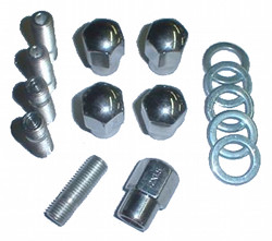 EMPI 9510 CHROME NUT STUD KIT 12MM 1.5 MAG