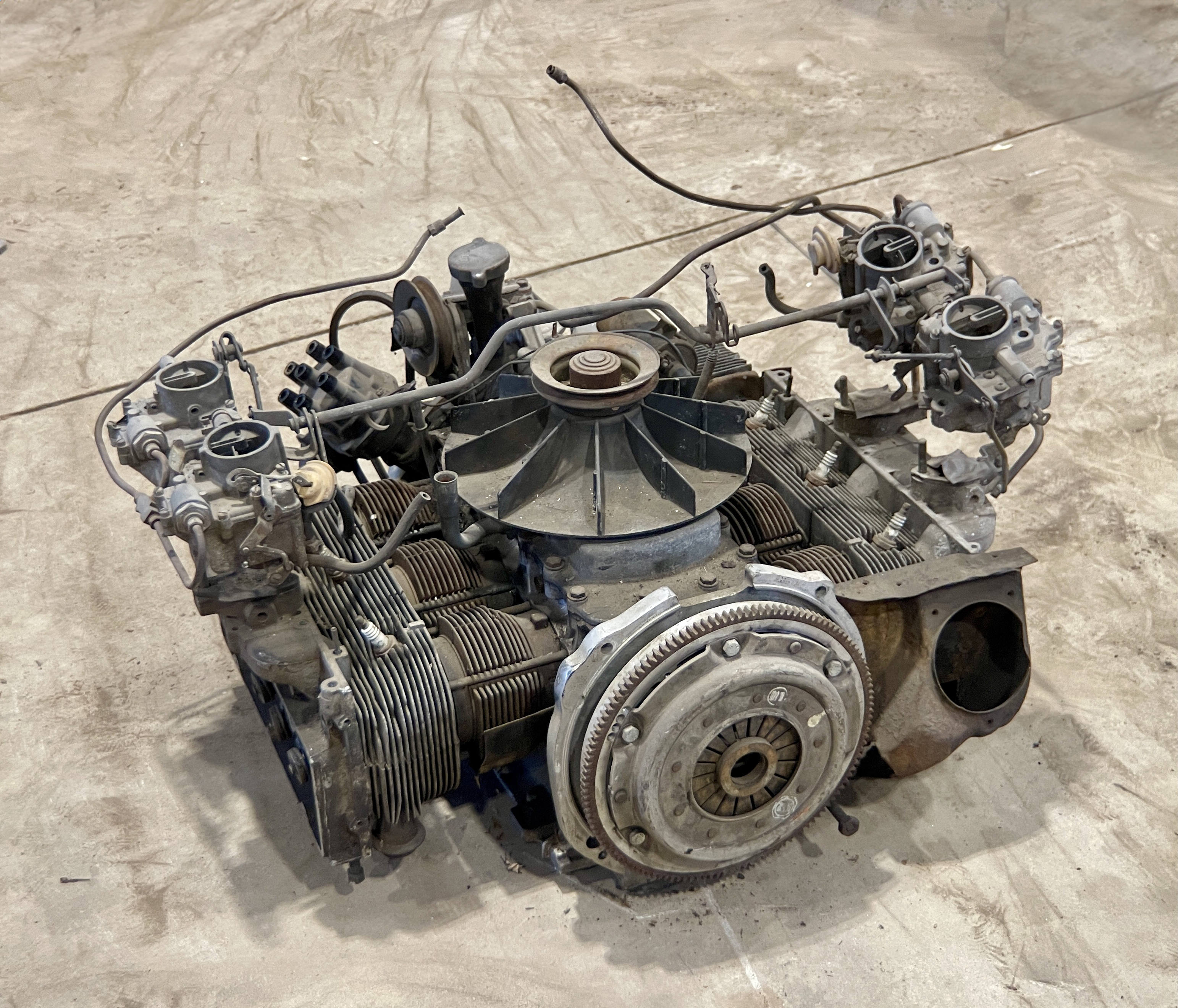 1965 CHEVROLET CORVAIR TURBO ENGINE - - 140hp // 4-BARREL INTAKE // QUADRAJET CARBURETORS - - USED