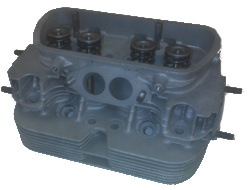 REBUILT DUAL PORT CYLINDER HEAD