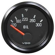 V3-1001-2  VDO Oil Temperature Gauge 300 Degrees 