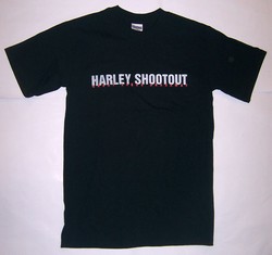 Black Harley Shootout T-Shirt