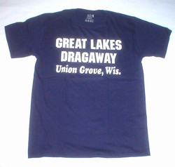 Blue Great Lakes Dragaway T-Shirt