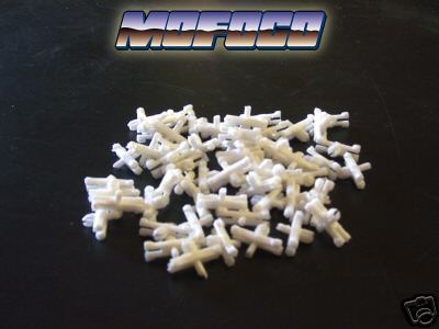 VW 67-79 BUG & TYPE 3 BODY MOULDING CLIP SET 113-853-585C QTY. 60 PCS.