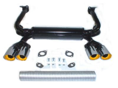 EMPI 3414 Gt Chrome Tip Vw Bug Engine Exhaust Muffler