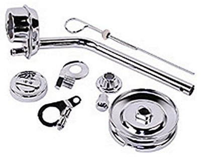 EMPI 8741 VW BUG ENGINE DELUXE CHROME PULLEY TIN KIT