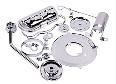 EMPI 8742 VW BUG ENGINE SUPER CHROME SHROUD TIN KIT