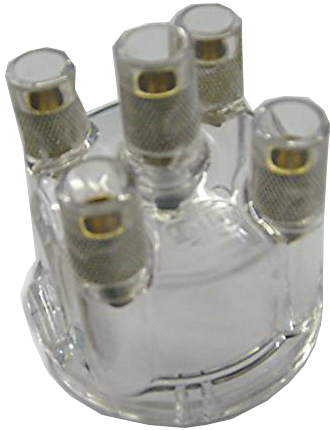 EMPI 8790 Vw Bug Engine Distributor Cap Clear