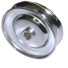 Empi 9191 Chrome 12v Alternator Generator Pulley Vw Bug