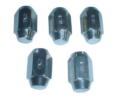 EMPI 9537 CHROME LUG NUTS M12-1.5 VW BUG RIMS WHEELS