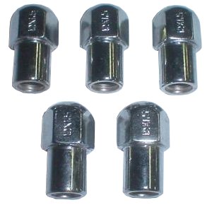 EMPI 9538 CHROME LUG NUTS M12-1.5 MAG WHEELS RIM VW BUG