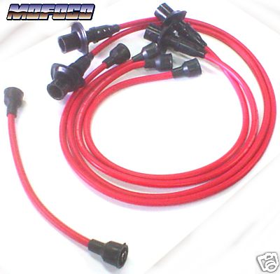 111-998-031R Red VW Bug Spark Plug / Ignition Wires